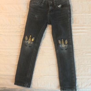 Girls distressed jeans